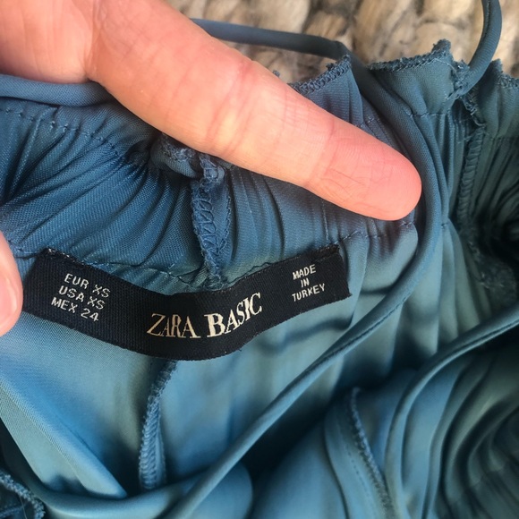 New with tags - Zara strappy dress (satin) - Picture 7 of 7